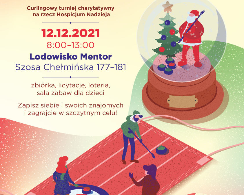 12 grudnia XI Świąteczna Bitwa Gwiazd czyli curling i pomaganie na lodzie